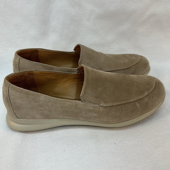 Samuel Hubbard Freedom First Taupe Suede Shoes 9 - Picture 7 of 9